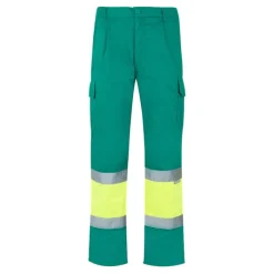 Gift Campaign Pantaloni lavoro in cotone e poliestere con riflettenti 210g/m2 Velilla></noscript> Pantaloni