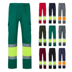 Gift Campaign Pantaloni lavoro multitasche in poliestere e cotone 210 g/m2 Velilla></noscript> Pantaloni