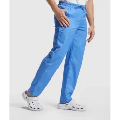 Gift Campaign Pantaloni sanitari lunghi unisex a taglio dritto 195 g/m2 Roly Care></noscript> Pantaloni