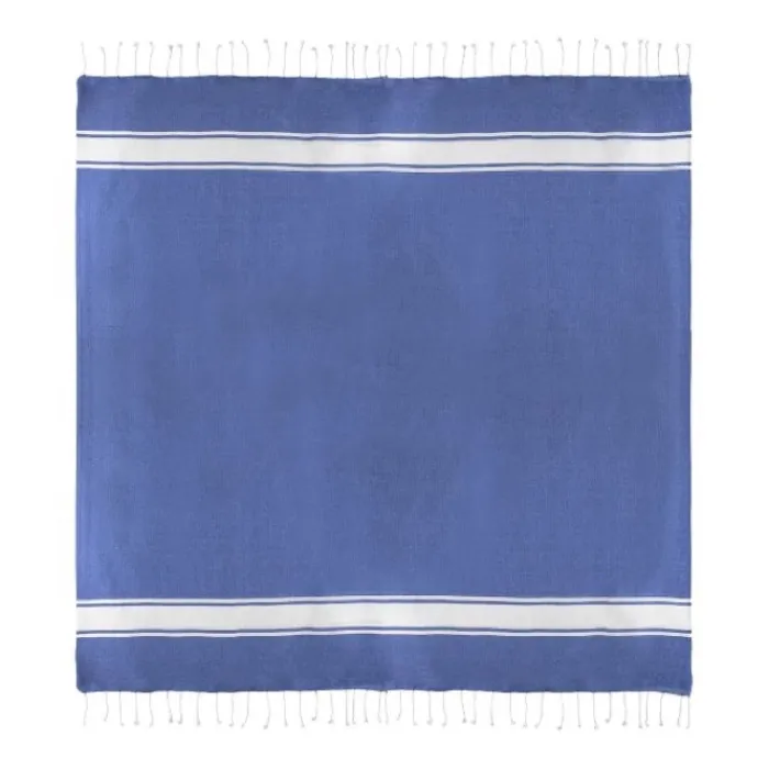 Gift Campaign Pareo bicolore in cotone e poliestere per 2 persone 200 g/m2> Teli Mare|Asciugamani Personalizzati