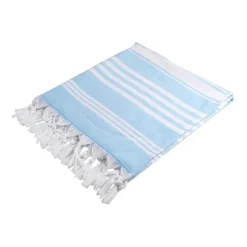 Gift Campaign Pareo con logo in cotone con frange annodate 220 g/m2 Capri></noscript> Teli Mare|Asciugamani Personalizzati