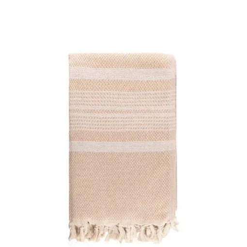 Gift Campaign Pareo con motivo a righe in cotone riciclato da 200 g/m2> Teli Mare|Asciugamani Personalizzati