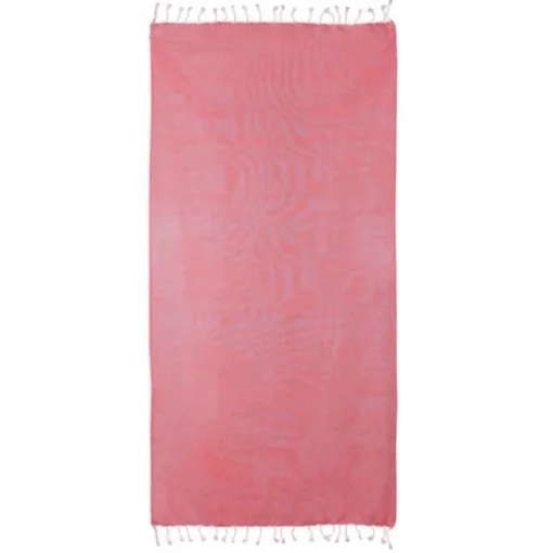 Gift Campaign Pareo in cotone e poliestere monocolore con frange bianche 170 g/m2> Teli Mare|Asciugamani Personalizzati