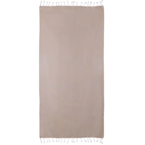 Gift Campaign Pareo in cotone e poliestere monocolore con frange bianche 170 g/m2> Teli Mare|Asciugamani Personalizzati