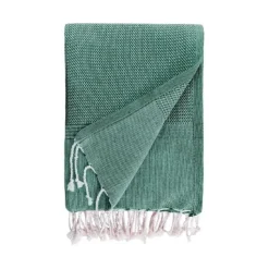 Gift Campaign Pareo monocolore con frange in cotone riciclato e organico 200 g/m2></noscript> Teli Mare|Asciugamani Personalizzati