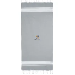 Gift Campaign Pareo promozionale in cotone riciclato e poliestere da 150 g/m2></noscript> Teli Mare|Asciugamani Personalizzati