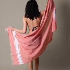 Gift Campaign Pareo promozionale in cotone riciclato e poliestere da 150 g/m2></noscript> Teli Mare|Asciugamani Personalizzati