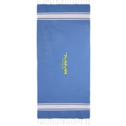 Gift Campaign Pareo promozionale in cotone riciclato e poliestere da 150 g/m2></noscript> Teli Mare|Asciugamani Personalizzati
