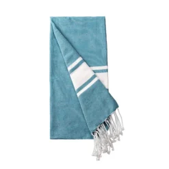 Gift Campaign Pareo promozionale in cotone riciclato e poliestere da 150 g/m2></noscript> Teli Mare|Asciugamani Personalizzati