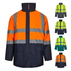 Gift Campaign Parka da lavoro bicolore 4 in 1 in poliestere da 180 g/m2 Velilla></noscript> Giubbotti