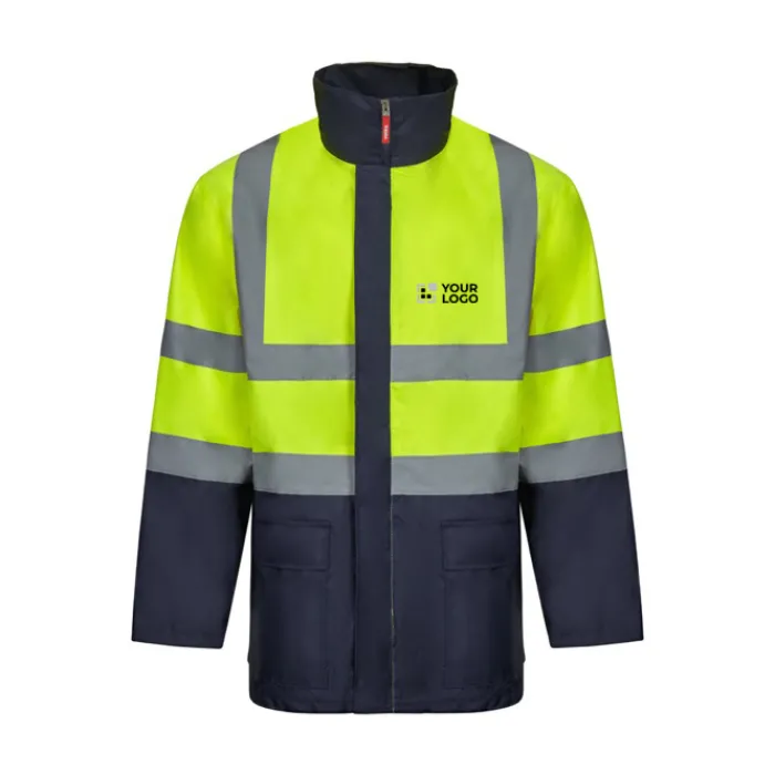 Gift Campaign Parka da lavoro bicolore 4 in 1 in poliestere da 180 g/m2 Velilla> Giubbotti