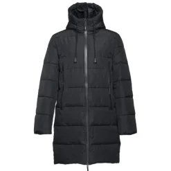 Gift Campaign Parka lungo imbottito con cappuccio in poliestere THC Brussels> Giubbotti