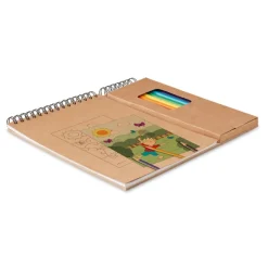 Gift Campaign Pastelli e libretto con disegni prestampati e fogli bianchi Canvas></noscript> Regali Per Bambini|Matite Colorate