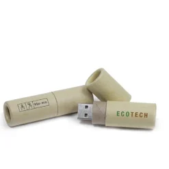 Gift Campaign Pendrive cilindrica ecologica in cartone riciclato Cilindro></noscript> Chiavette Usb Ecologiche