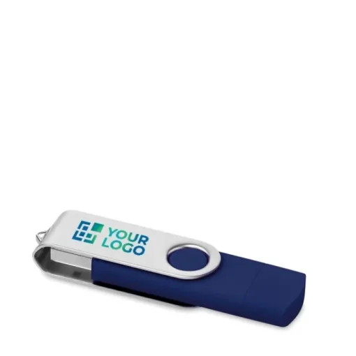 Gift Campaign Pendrive personalizzata con connessione tipo C Techmate OTG-C> Chiavette Usb Economiche