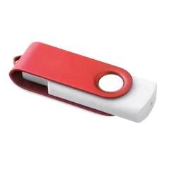 Gift Campaign Pendrive personalizzate in gomma bianche con clip a colori Whitemate></noscript> Chiavette Usb Economiche