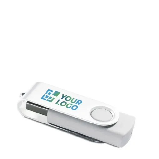 Gift Campaign Pendrive USB personalizzate colorate con clip bianca Whiteclip> Chiavette Usb Economiche