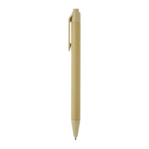 Gift Campaign Penna a sfera aziendale in carta crush e PLA con inchiostro nero> Penne Ecologiche