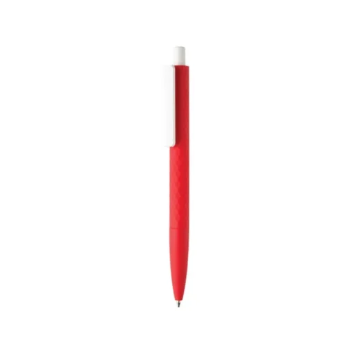 Gift Campaign Penna a sfera bianca e corpo colorato inchiostro blu X3 Soft Colors> Penne Di Plastica