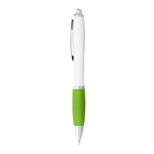 Gift Campaign Penna a sfera con impugnatura colorata inchiostro nero ColorBlanc> Penne Di Plastica