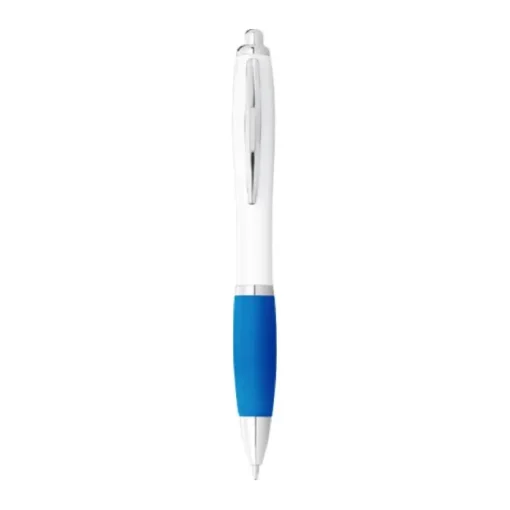 Gift Campaign Penna a sfera con impugnatura colorata inchiostro nero ColorBlanc> Penne Di Plastica