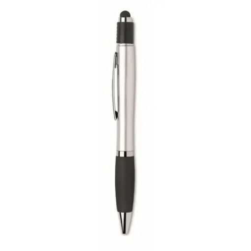 Gift Campaign Penna a sfera con parte superiore antistress e inchiostro blu> Penne Di Plastica