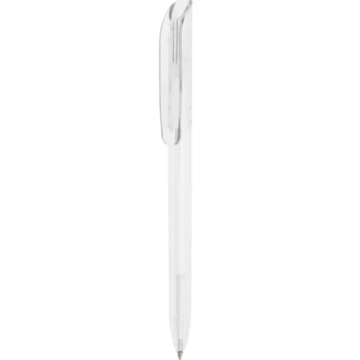 Gift Campaign Penna a sfera corpo trasparente inchiostro blu BIC® Super Clip Clear> Penne Bic®|Penne Di Plastica