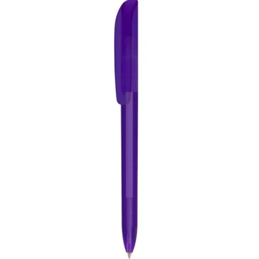 Gift Campaign Penna a sfera corpo trasparente inchiostro blu BIC® Super Clip Clear> Penne Bic®|Penne Di Plastica