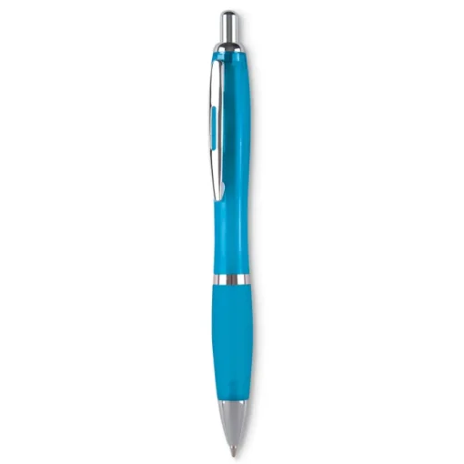 Gift Campaign Penna a sfera in ABS con impugnatura in gomma inchiostro blu Color> Penne Di Plastica