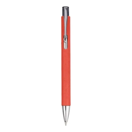 Gift Campaign Penna a sfera in cartone riciclato con dettagli cromati inchiostro nero> Penne Ecologiche