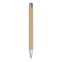 Gift Campaign Penna a sfera in cartone riciclato con dettagli cromati inchiostro nero></noscript> Penne Ecologiche