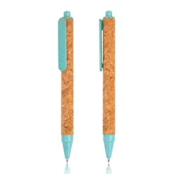 Gift Campaign Penna a sfera in fibra di grano e sughero con inchiostro nero><noscript><img width=