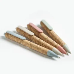 Gift Campaign Penna a sfera in fibra di grano e sughero con inchiostro nero><noscript><img width=