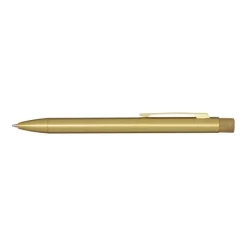 Gift Campaign Penna a sfera in ottone riciclato con clip in ferro e inchiostro blu></noscript> Penne In Metallo