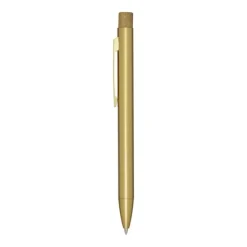 Gift Campaign Penna a sfera in ottone riciclato con clip in ferro e inchiostro blu></noscript> Penne In Metallo