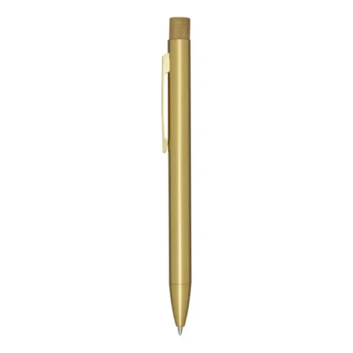 Gift Campaign Penna a sfera in ottone riciclato con clip in ferro e inchiostro blu> Penne In Metallo