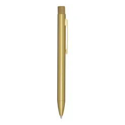 Gift Campaign Penna a sfera in ottone riciclato con clip in ferro e inchiostro blu></noscript> Penne In Metallo
