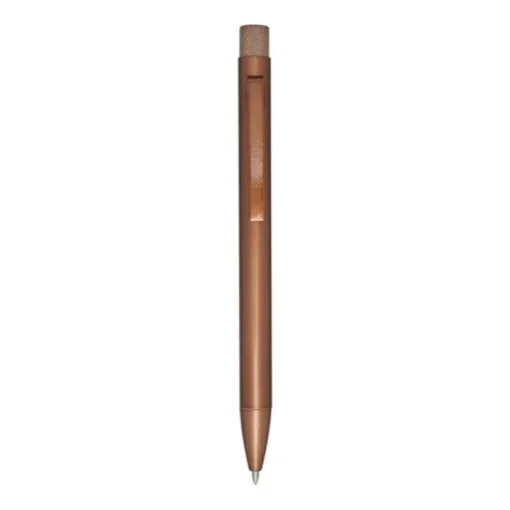 Gift Campaign Penna a sfera in ottone riciclato con clip in ferro e inchiostro blu> Penne In Metallo