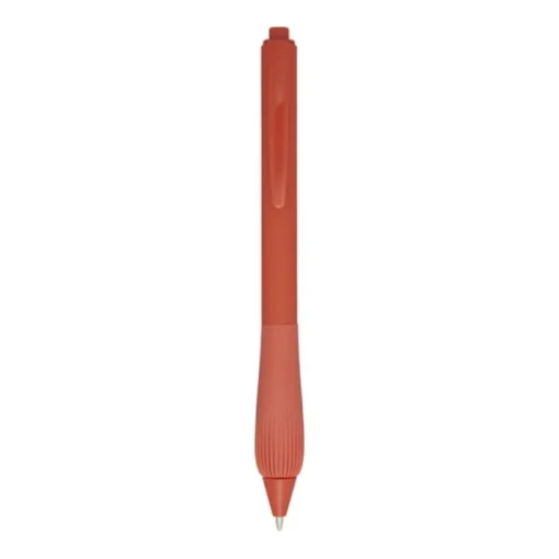 Gift Campaign Penna a sfera in plastica riciclata con fusto gommoso e inchiostro nero> Penne Di Plastica