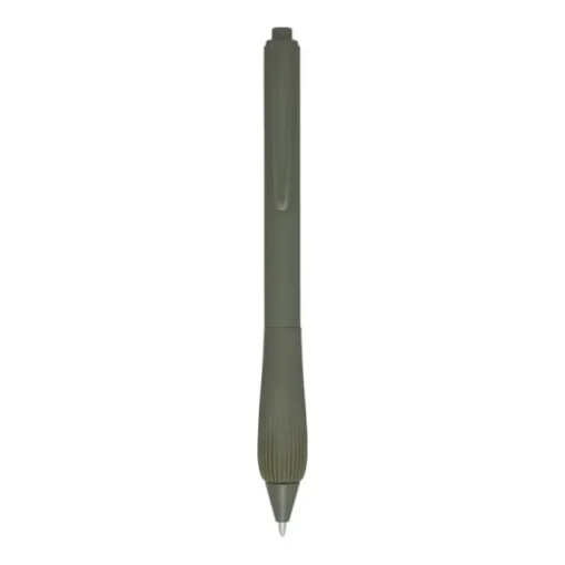 Gift Campaign Penna a sfera in plastica riciclata con fusto gommoso e inchiostro blu> Penne Di Plastica