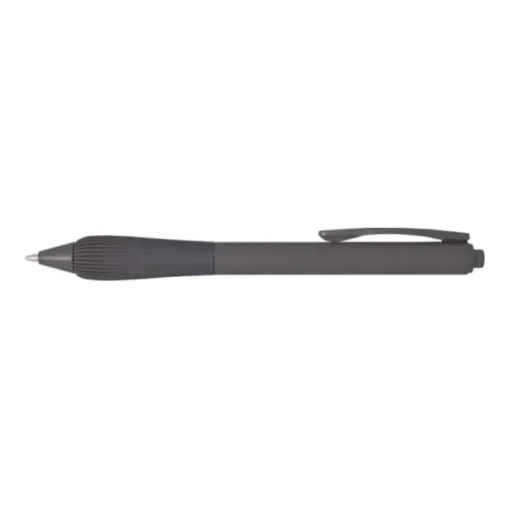 Gift Campaign Penna a sfera in plastica riciclata con fusto gommoso e inchiostro blu> Penne Di Plastica