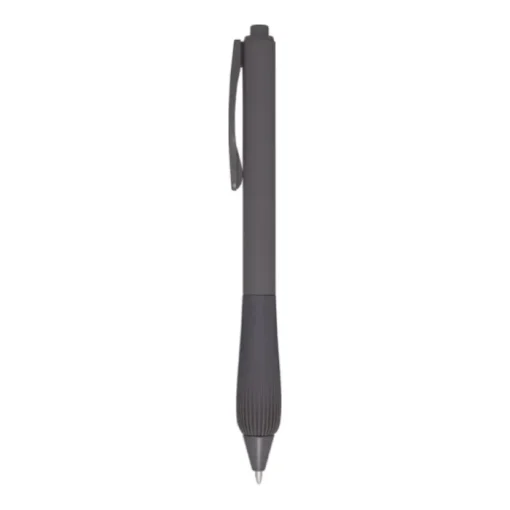 Gift Campaign Penna a sfera in plastica riciclata con fusto gommoso e inchiostro blu> Penne Di Plastica