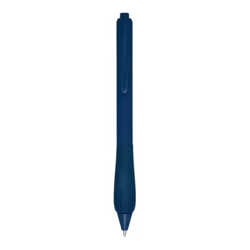 Gift Campaign Penna a sfera in plastica riciclata con fusto gommoso e inchiostro blu> Penne Di Plastica