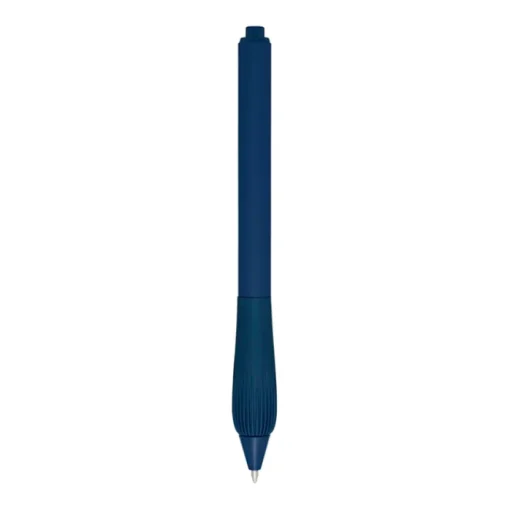 Gift Campaign Penna a sfera in plastica riciclata con fusto gommoso e inchiostro blu> Penne Di Plastica
