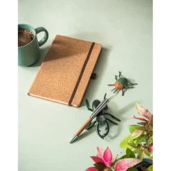 Gift Campaign Penna a sfera twist in sughero e metallo con inchiostro blu><noscript><img width=