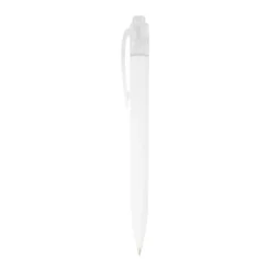 Gift Campaign Penna bianca e clip colorata in plastica riciclata e inchiostro nero> Gadget Ecologici|Penne Ecologiche