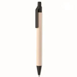 Gift Campaign Penna biodegradabile con clip e punta colorata inchiostro blu Eco Milky> Penne Ecologiche