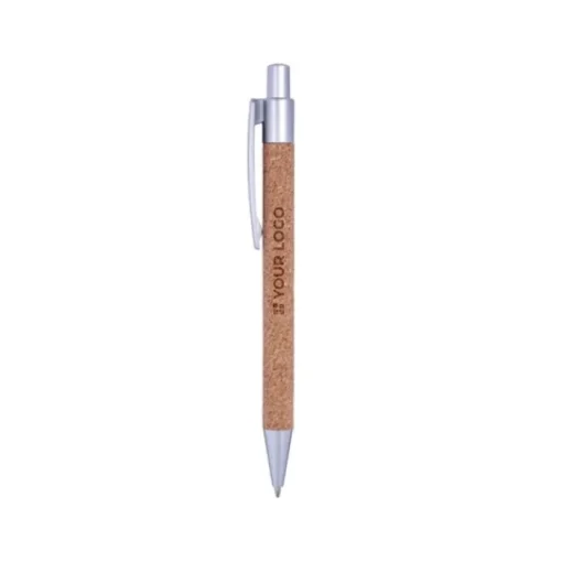 Gift Campaign Penna biro promozionale in sughero inchiostro blu Sughero> Penne Ecologiche