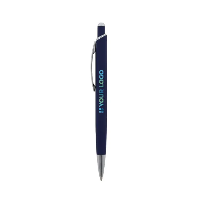 Gift Campaign Penna colorata in alluminio con finitura soft-touch e inchiostro blu> Penne In Metallo