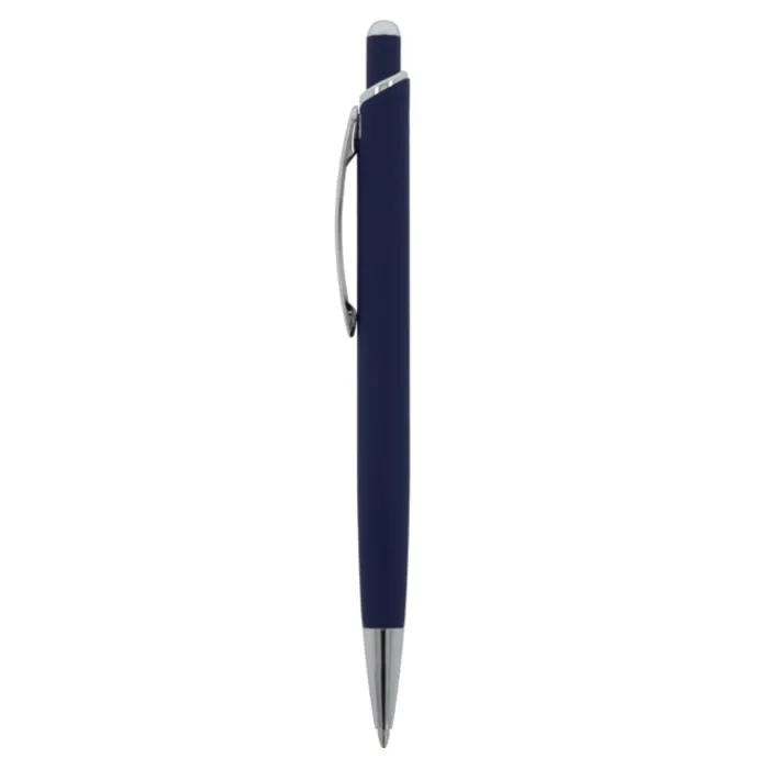 Gift Campaign Penna colorata in alluminio con finitura soft-touch e inchiostro blu> Penne In Metallo